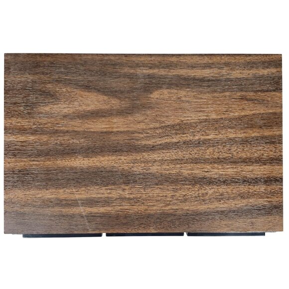 Vintage Realistic 36 Cassette Tape Storage Box Faux Wood 3 Drawers Stackable e - Picture 3 of 10